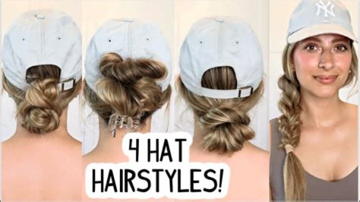 What hairstyles look good with a hat?