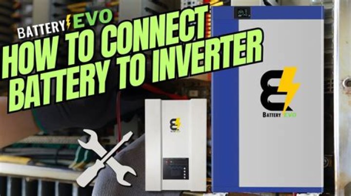 What happens if you connect positive to negative on a inverter battery?