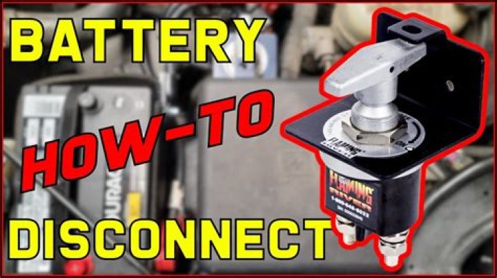 What happens when the rear battery disconnect switch is off?
