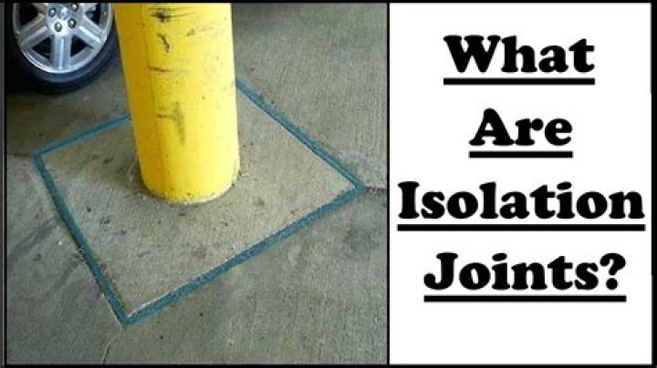 What is a concrete isolation joint