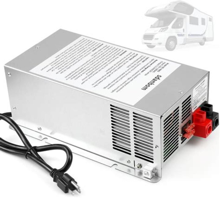 What is a power converter in a camper?