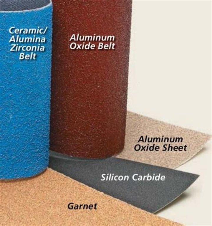 What is aluminum oxide sandpaper used for