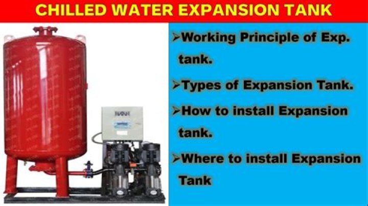 What is expansion tank in chilled water system