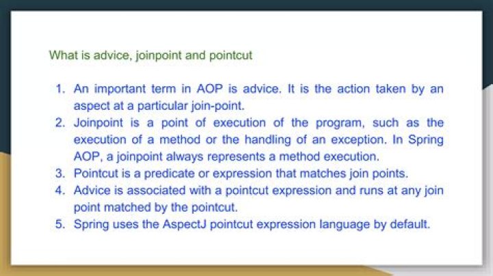 What is PointCut in AspectJ