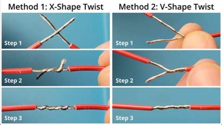 What is the best method for joining electrical connections?