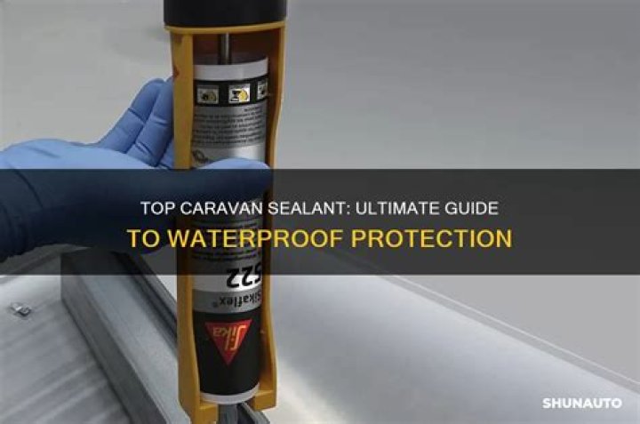 What is the best sealant for a caravan?