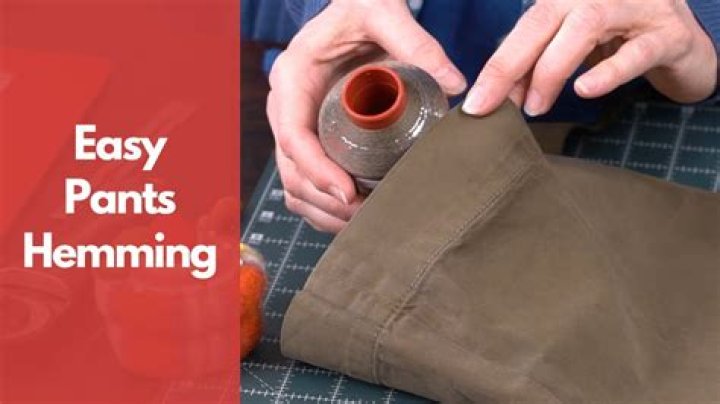 What is the best stitch for hemming pants?