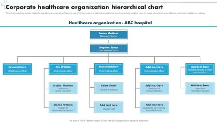 What is the hierarchy in hospitals