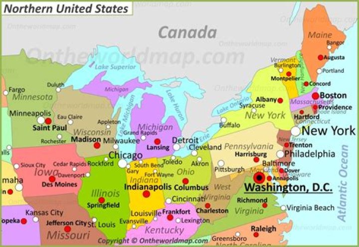 What is the most northern city in Virginia