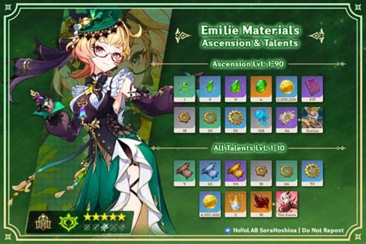 What kind of clothes does Emilie Agreste wear?