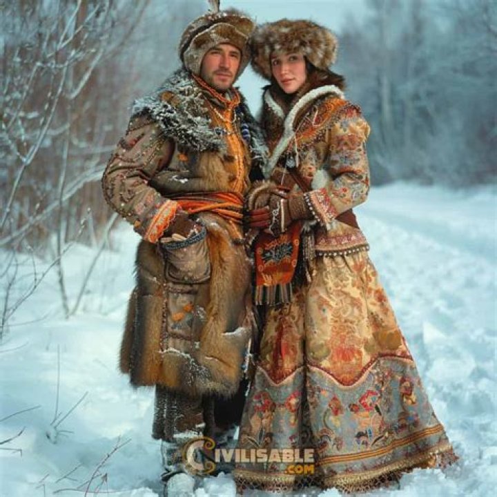 What kind of clothing do Russian people wear?