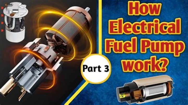 What kind of fuel pump does a generator use?
