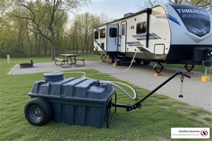 What kind of holding tank does an RV have?