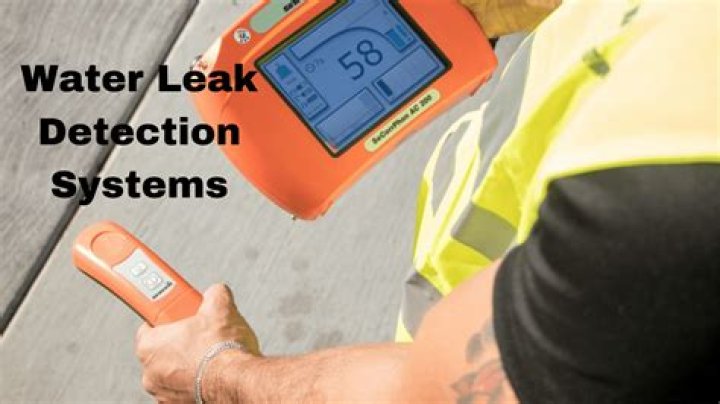 What kind of noise does a water leak make?