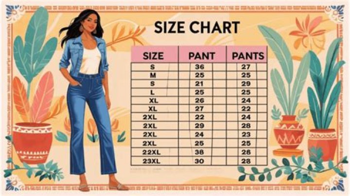 What pant size is 28 inch waist?