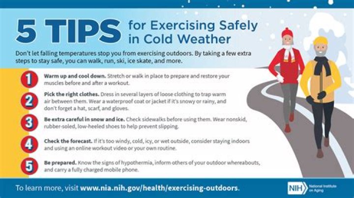 What precautions will you take in cold weather?