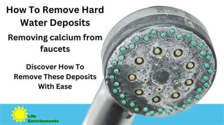 What removes hard water calcium?