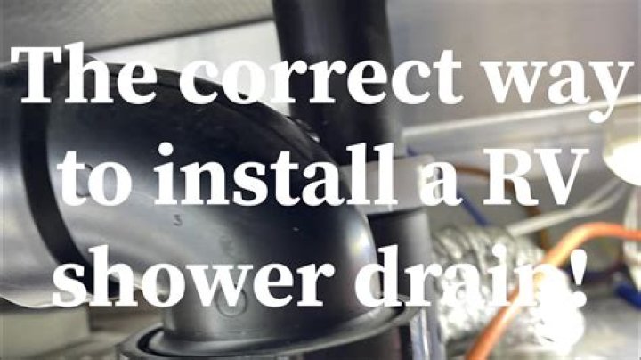What should I change in my RV shower?