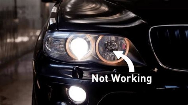 What should I do if my headlight light is not working?