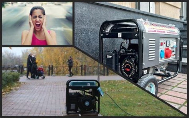 What should the noise level of a generator be?