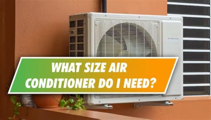 What size air conditioner do I need for a pop-up camper?