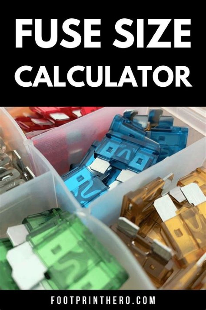 What size fuse do I need?