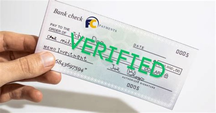 What stores dont verify checks?