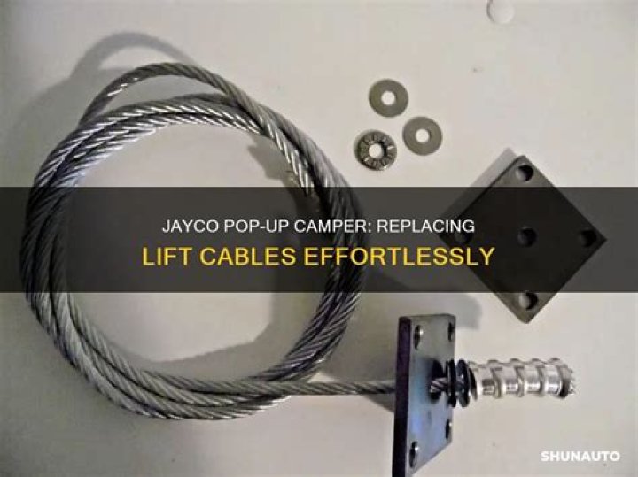 What to consider when replacing camper lift cables?