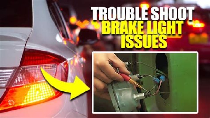 What to do if your brake light does not work?