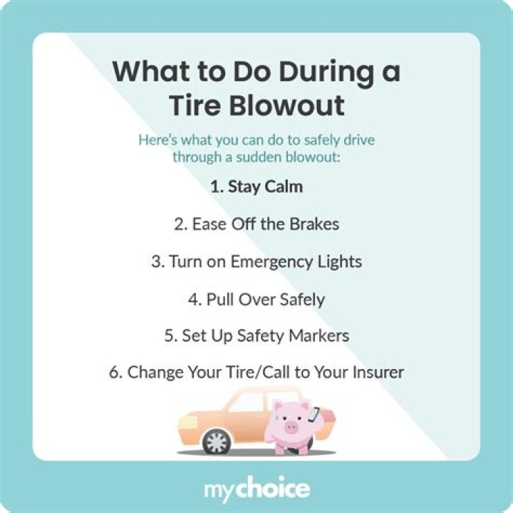 What to do when you have a tire blowout in your RV?