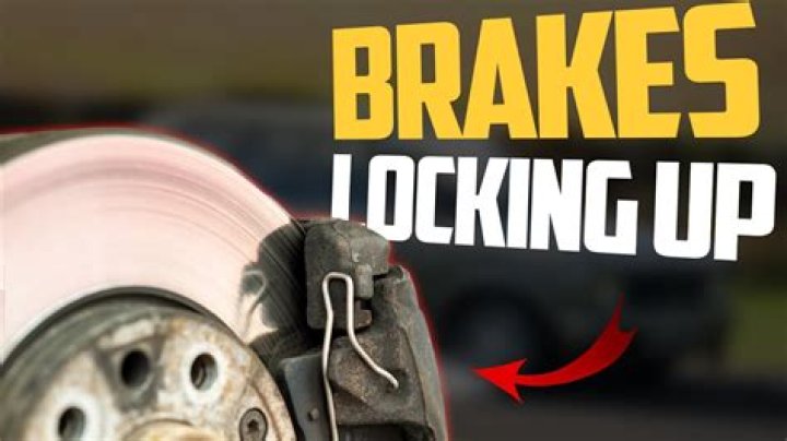 What to do when your brakes lock up while parked?