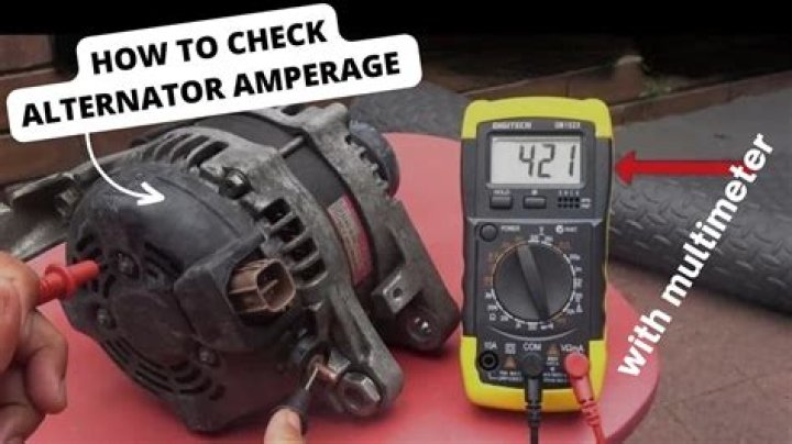 What voltage should I replace my alternator?
