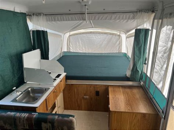 What was the name of the 1997 Coleman camper?