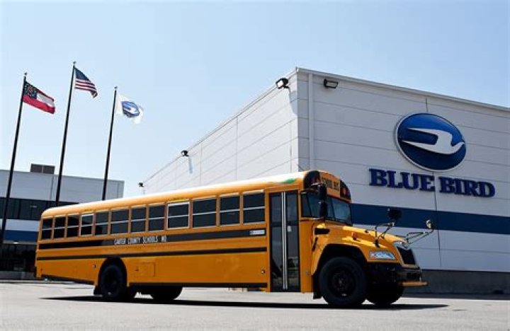 What was the name of the Blue Bird bus in 1968?