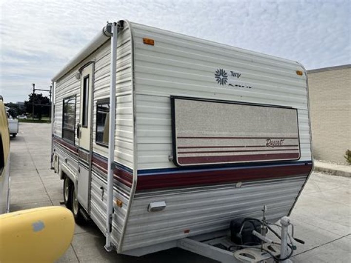 What was the price of a 1993 Terry travel trailer?