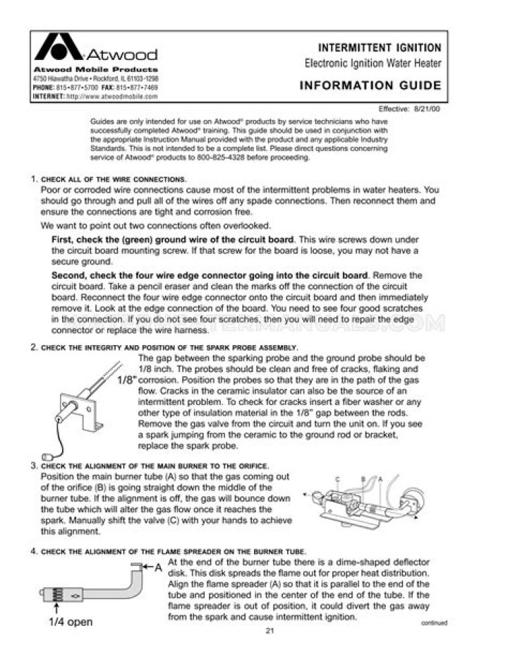 When did the Atwood furnace service manual come out?