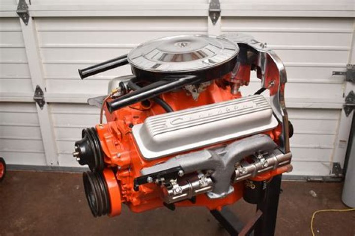 When did the Chevy 350 engine become standard?