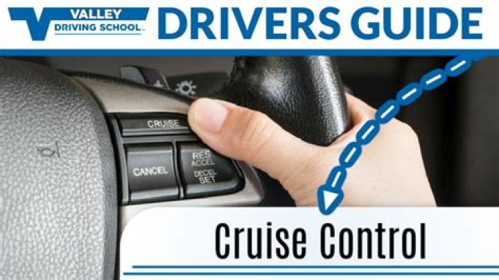When Should drivers avoid using cruise control?