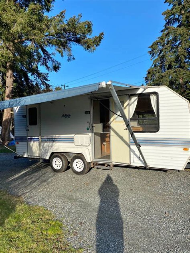 When was the skyline Aljo travel trailer purchased?