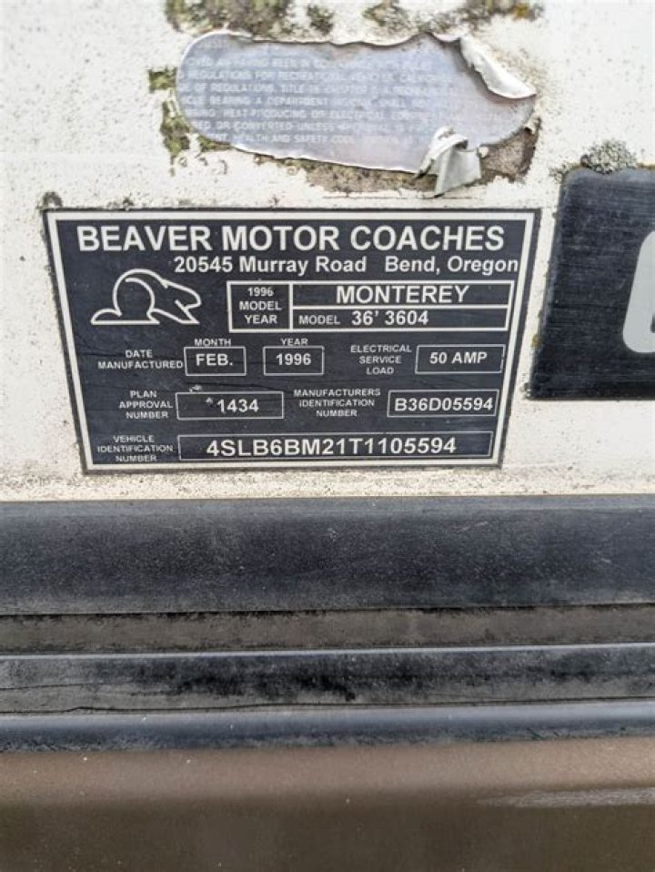 Where can I buy a 1996 Beaver Monterey?