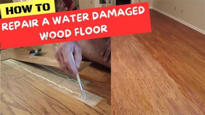 Where do you find water damage on a RV?
