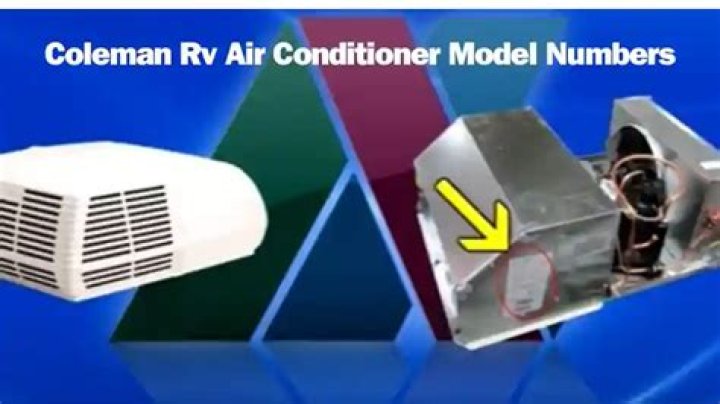 Where does a Coleman air conditioner go in an RV?