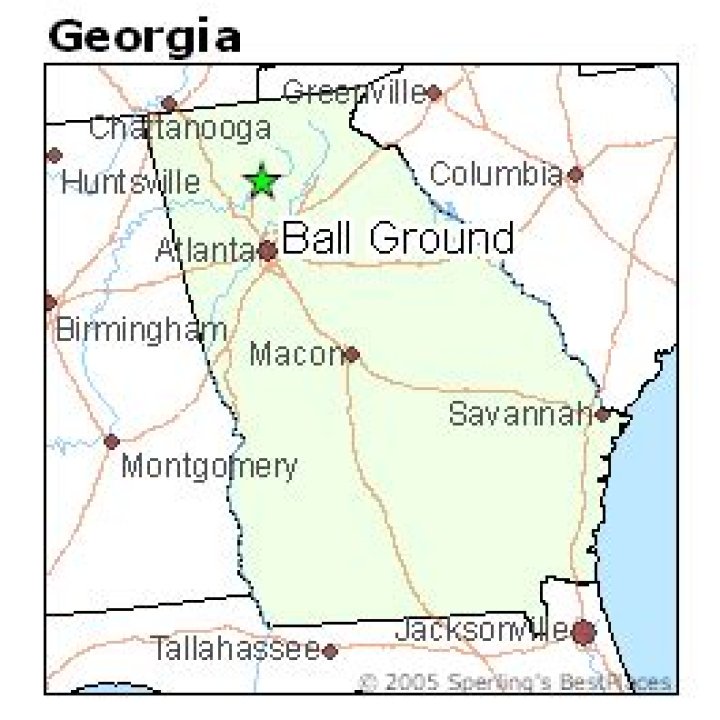 Where Is Ball Ground Georgia