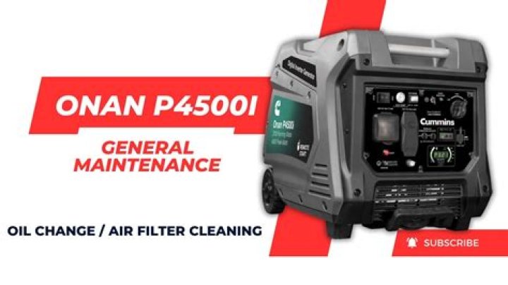 Where is the air filter on a Onan 7500 diesel generator?