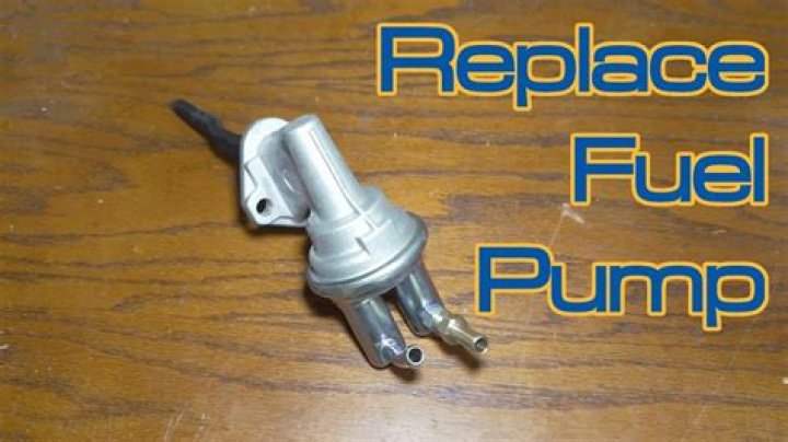 Where is the fuel pump on a 1987 Ford E350?