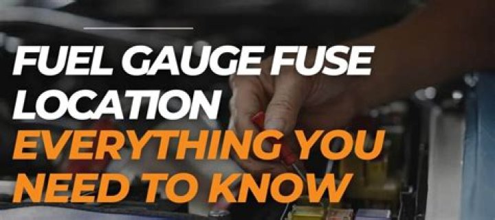 Where is the fuse for the gas gauge?