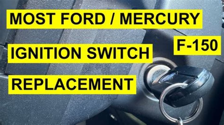 Where is the ignition switch on a Ford?