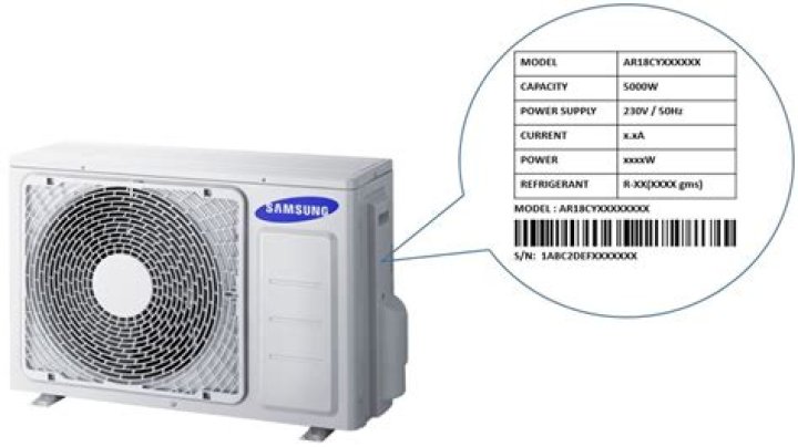 Where is the serial number on a Dometic thermostat?