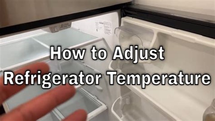 Where is the temperature probe on the ndr1062 refrigerator?