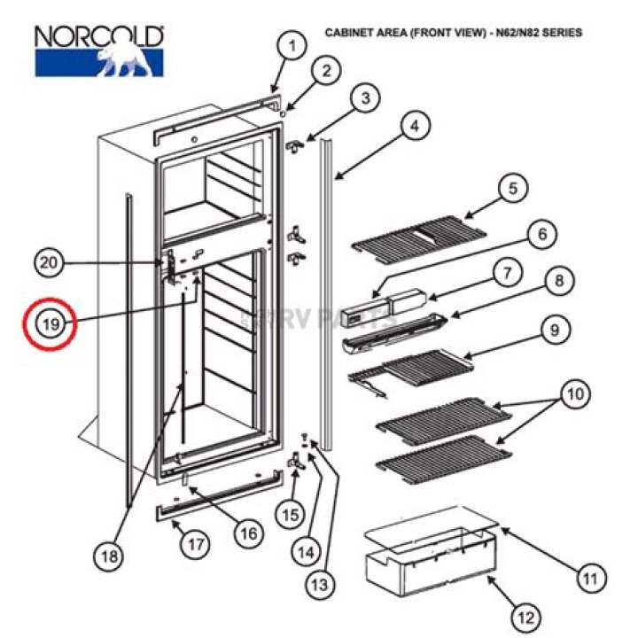Where to find Norcold Refrigerator parts for sale?